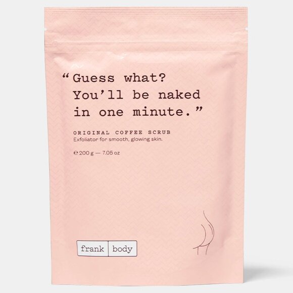 FRANK BODY Original Coffee Body Scrub BRAND NEW SEALED IN PACKAGE!‎ - Picture 1 of 10